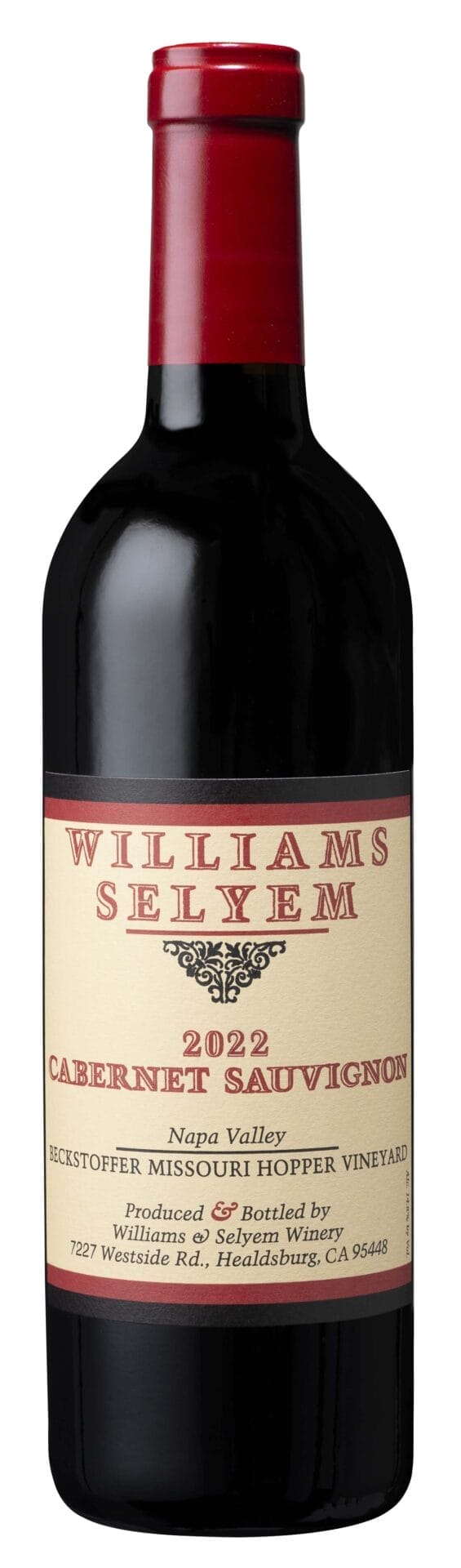 2022 Beckstoffer Missouri Hopper Vineyard Cabernet Sauvignon